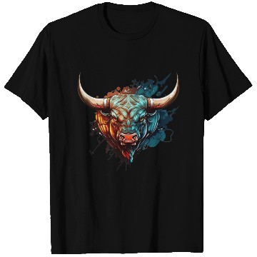 Discover bull angry 1 T Shirts