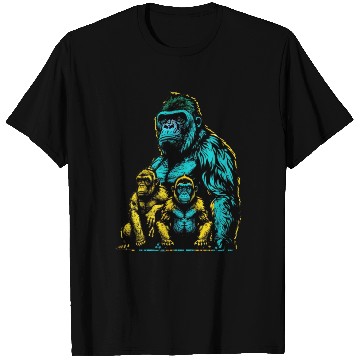 Discover gorilla family T Shirts