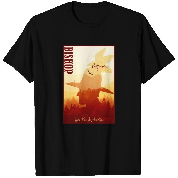 Discover Bishop California wild west town T Shirts