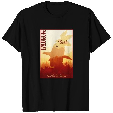 Discover Monowi Nevada wild west town T Shirts