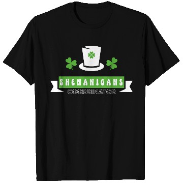 Discover shenanigans coordinator st patricks day T Shirts