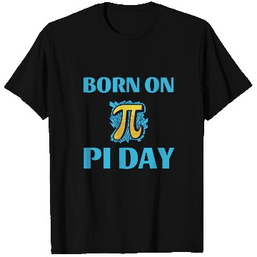 Discover Born on pi day cool math T Shirts