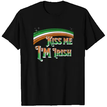 Discover Kiss me Im Irish - Saint Patricks day Paddy's Day T Shirts