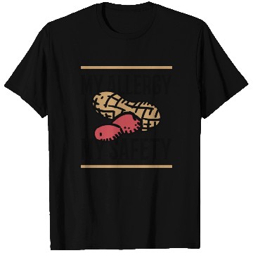 Discover My Allergy My Safety Peanut Allergic T Shirts