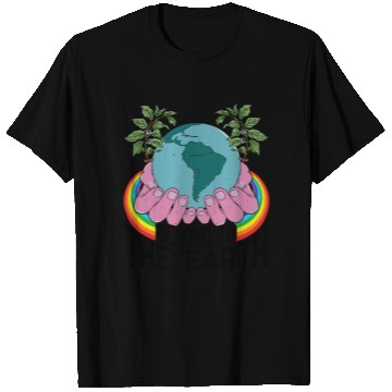 Discover Be Kind To The Earth Rainbow Natural Environment T Shirts