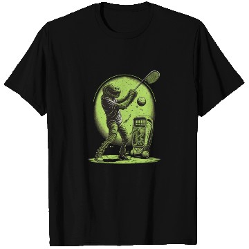 Discover Alien Playing Golf Golfer UFO Extraterrestrial T Shirts