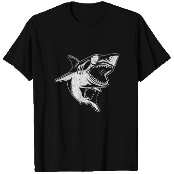 Discover Shark Fish Sharkfish Great White Shark T Shirts