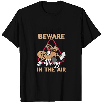 Discover Peanuts Beware Allergy In The Air Peanut Allergic T Shirts
