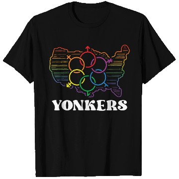 Discover Yonkers Pride Month Pride Flag LGBT Community LGBT T Shirts