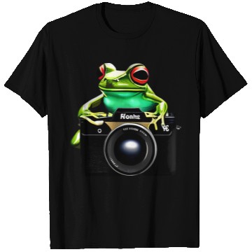 Discover Frog Photographer T Shirts