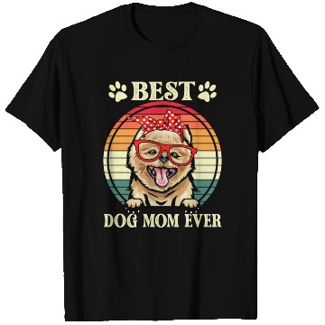Discover Funny Best Pomeranian Dog Mom For Dog Lover T Shirts