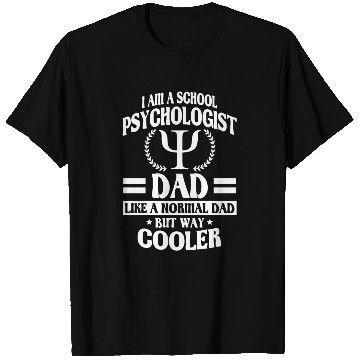 Discover School Psychologist Dad Student Support For Men T Shirts
