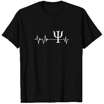 Discover Psychology Sign Heartbeat T Shirts