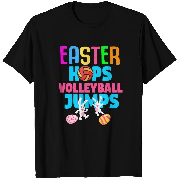 Discover Easter Volleyball Bunny Holiday Rabbit Sport T Shirts