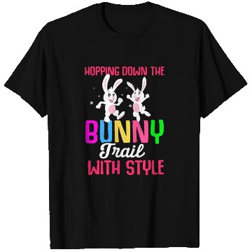 Discover Easter Rabbit Easter Bunny Flowers Eggs T Shirts