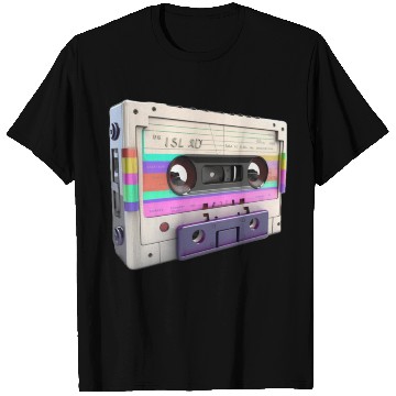 Discover 80s Music Cassette Tape : 3D, Neon, 80s songs T Shirts