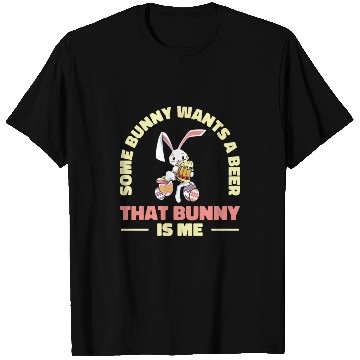 Discover Easter Bunnies Beer Drinking Holiday Rabbit T Shirts
