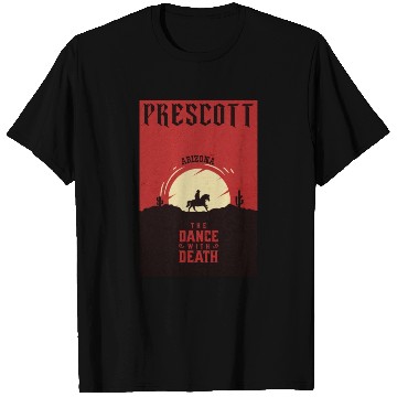 Discover Prescott Arizonna wild west town T Shirts