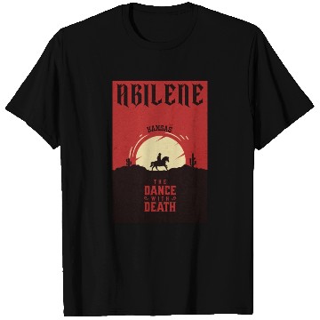 Discover Abilene Kansas wild west town T Shirts