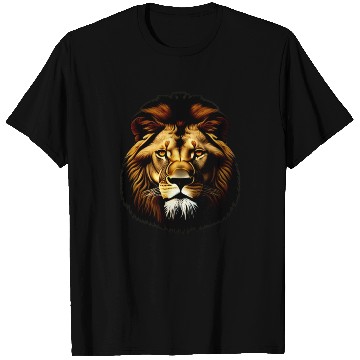 Discover Lion Face T Shirts