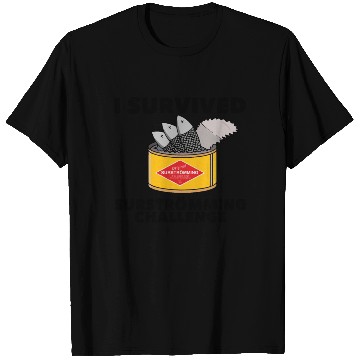 Discover I Survived Surstromming Swedish Food Surstrommings T Shirts