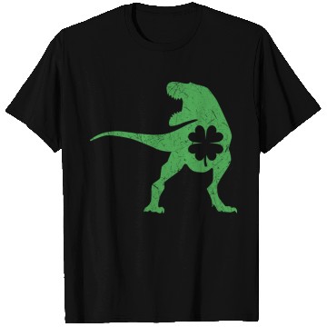 Discover Tyrannosaurus T Rex Dinosaur St Patricks Day Irish T Shirts