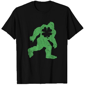 Discover St Patricks Day Bigfoot Irish Sasqautch T Shirts