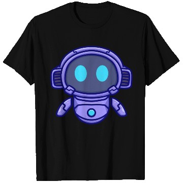 Discover Cute robot cartoon icon illustration gifts T Shirts