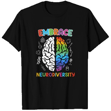 Discover Autism Embrace Neurodiversity Autistics T Shirts