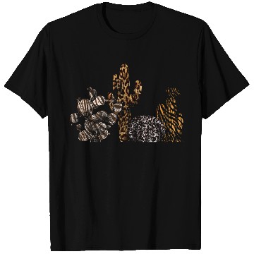 Discover Leopard Cactus Plant Lover Succulents T Shirts