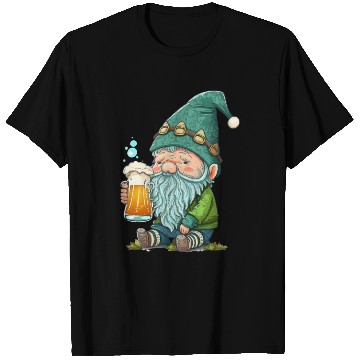 Discover Gnome Drinks Beer Happy St Patricks Day T Shirts