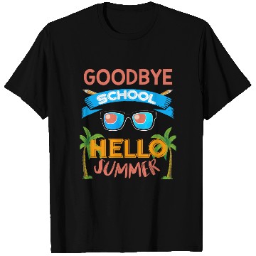 Discover Last Day of School Goodbye School Hello Summer T Shirts