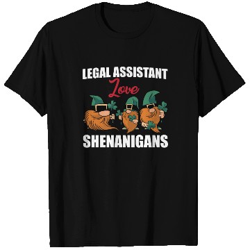 Discover Legal Assistant Love Shenanigans St. Patricks Day T Shirts