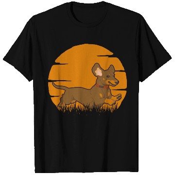 Discover Dachshund Running Sausage Dog T Shirts