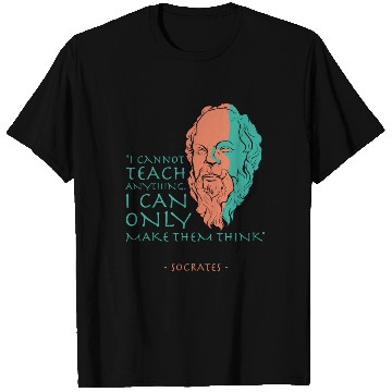 Discover Socrates Stoic Philosophy Quote T Shirts