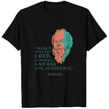 Discover Socrates Stoic Philosophy Quote T Shirts