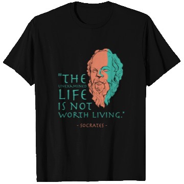 Discover Socrates Stoic Philosophy Quote T Shirts