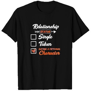 Discover IN relationship with fictional character anime T Shirts