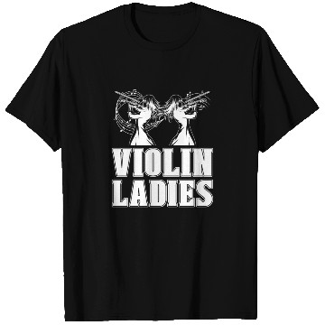 Discover Violin Violinist Ladies T Shirts