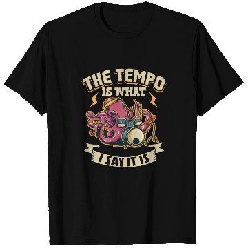Discover Drummer Drums Music Drum Set Drumming T Shirts