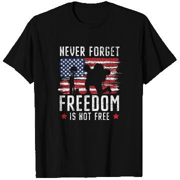 Discover Never Forget Freedom Is Not Free USA Memorial Day T Shirts
