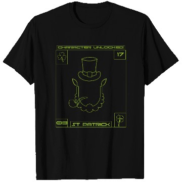 Discover Happy st Patrick's day - character unlocked T Shirts