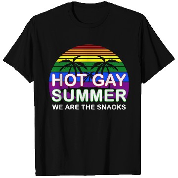 Discover Hot Gay Summer We Are The Snacks LGBT Apparel T Shirts