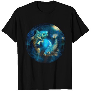 Discover Pisces zodiac sign T Shirts