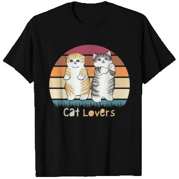 Discover Cat lovers dedign with sweet cats T Shirts