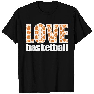 Discover Love Basketball White T Shirts