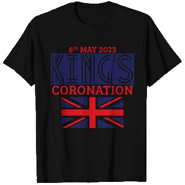 Discover King’s Coronation, 6th May 2023 (Navy) T Shirts