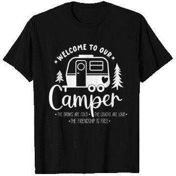 Discover Welcome To Our Camper T Shirts