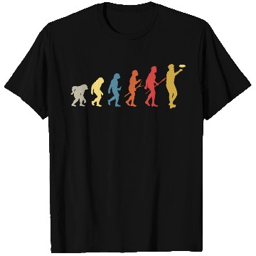 Discover Funny Disc Golf Evolution Vintage Frisbee T Shirts