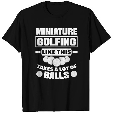 Discover Funny Miniature Golf Miniature Golfing Miniature T Shirts